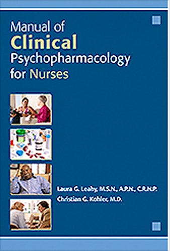Portada del libro 9781585624348 Manual of Clinical Psychopharmacology for Nurses