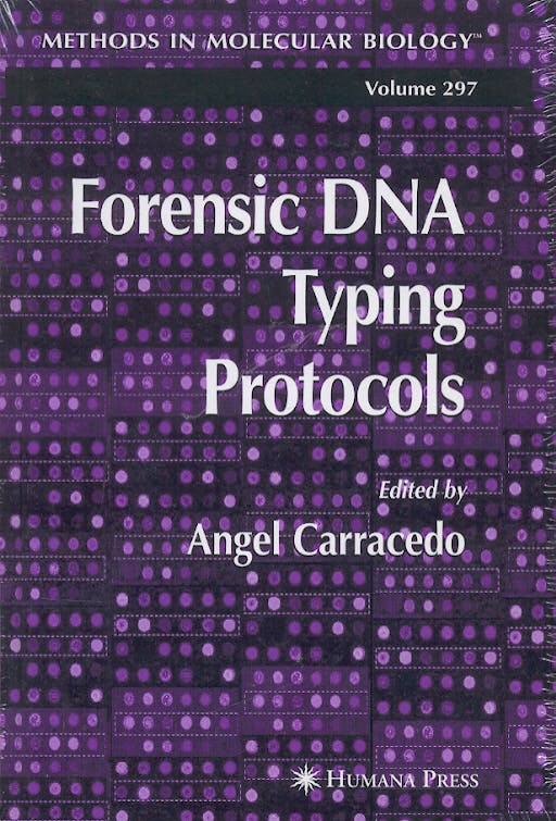 Portada del libro 9781588292643 Forensic Dna Typing Protocols
