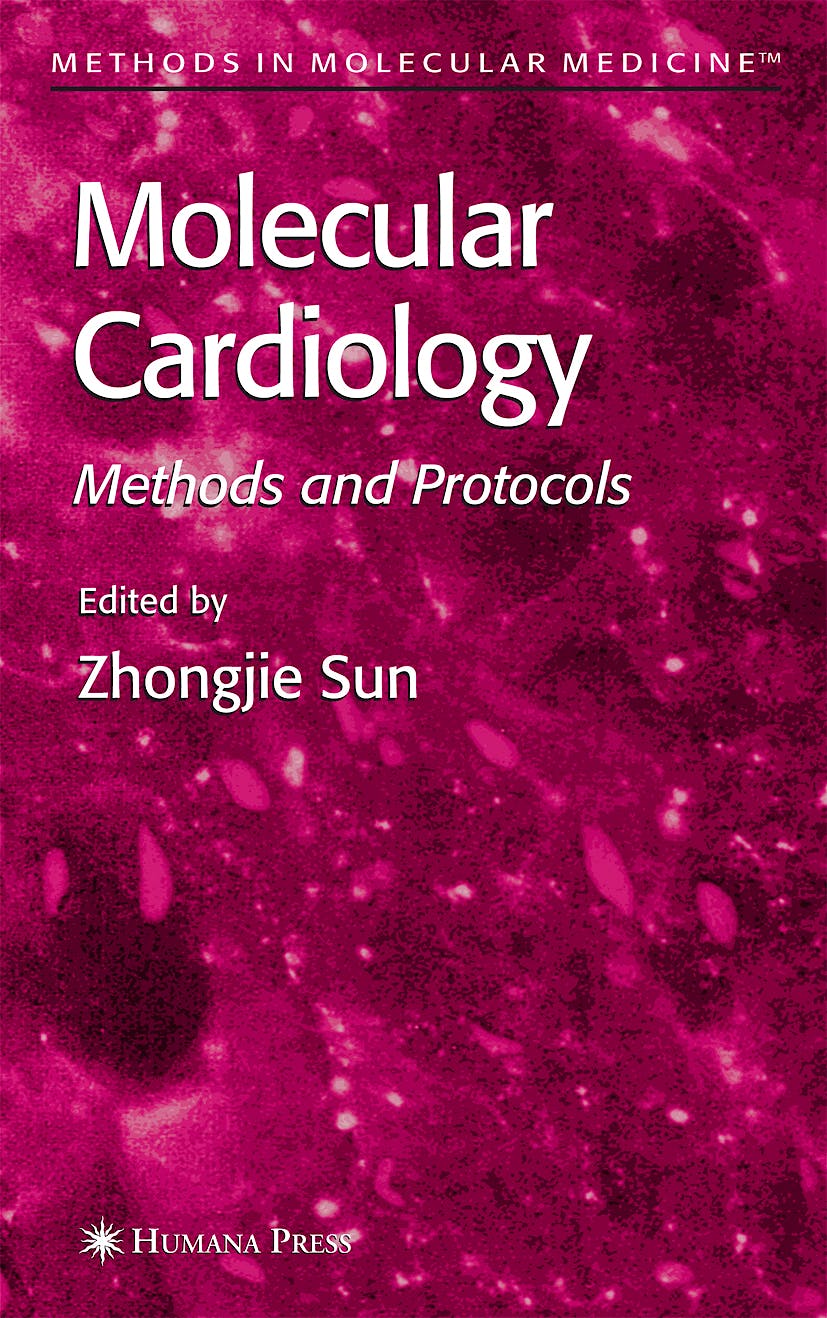 Portada del libro 9781588293633 Molecular Cardiology. Methods and Protocols