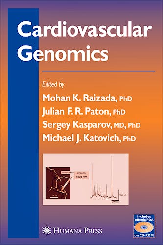 Portada del libro 9781588294005 Cardiovascular Genomics
