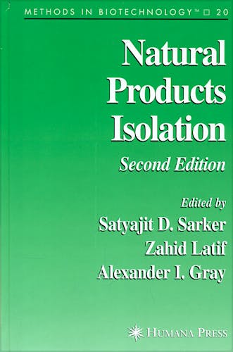 Portada del libro 9781588294470 Natural Products Isolation (Methods in Biotechnology)
