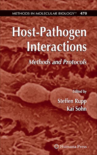 Portada del libro 9781588298867 Host-Pathogen Interactions. Methods and Protocols
