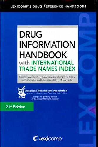 Portada del libro 9781591953081 Drug Information Handbook with International Trade Names Index