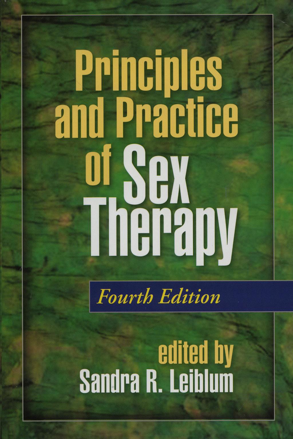 Portada del libro 9781593853495 Principles and Practice of Sex Therapy