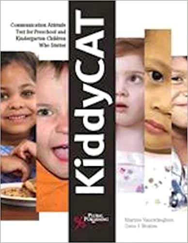 Portada del libro 9781597561242 Kiddycat Reorder Set. Communication Attitude Test for Preschool and Kindergarten Children Who Stutter