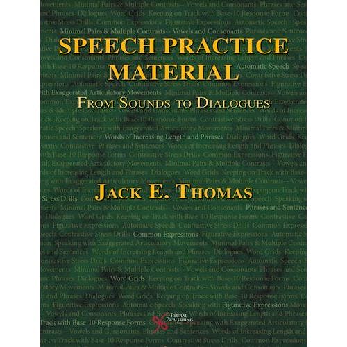 Portada del libro 9781597562874 Speech Practice Material. from Sounds to Dialogues