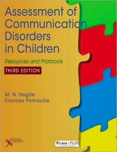 Portada del libro 9781597567848 Assessment of Communication Disorders in Children. Resources and Protocols