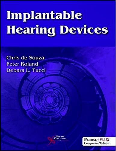 Portada del libro 9781597568555 Implantable Hearing Devices