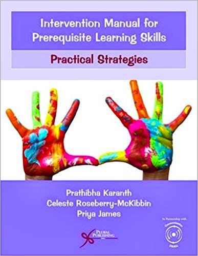 Portada del libro 9781597569705 Intervention Manual for Prerequisite Learning Skills. Practical Strategies