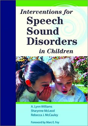 Portada del libro 9781598570182 Interventions for Speech Sound Disorders