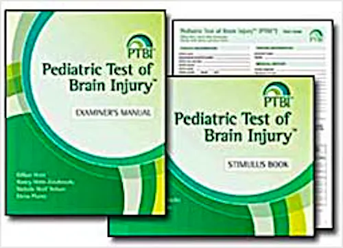 Portada del libro 9781598571097 Pediatric Test of Brain Injury (Ptbi)