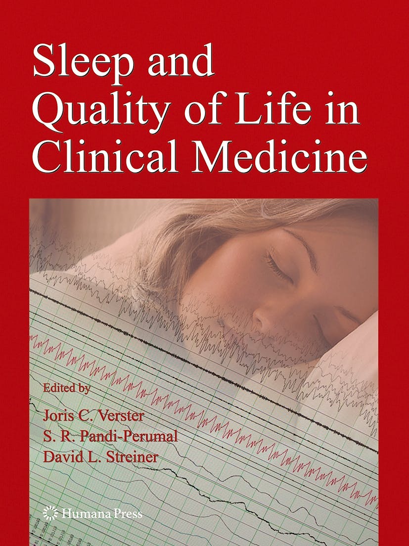 Portada del libro 9781603273404 Sleep and Quality of Life in Clinical Medicine (Hardcover)