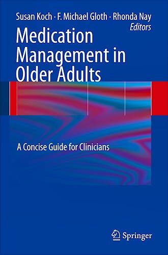 Portada del libro 9781603274562 Medication Management in Older Adults
