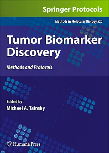 Portada del libro 9781603278102 Tumor Biomarker Discovery