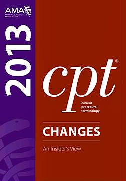 Portada del libro 9781603596855 Cpt Changes 2013. an Insider's View