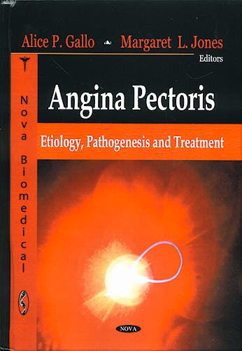 Portada del libro 9781604566741 Angina Pectoris. Etiology, Pathogenesis and Treatment