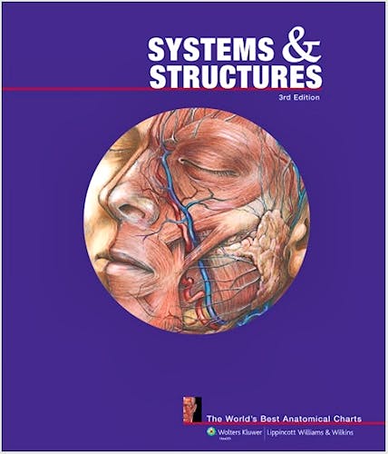 Portada del libro 9781605471044 Systems and Structures: The World's Best Anatomical Charts (Fold-out Book)