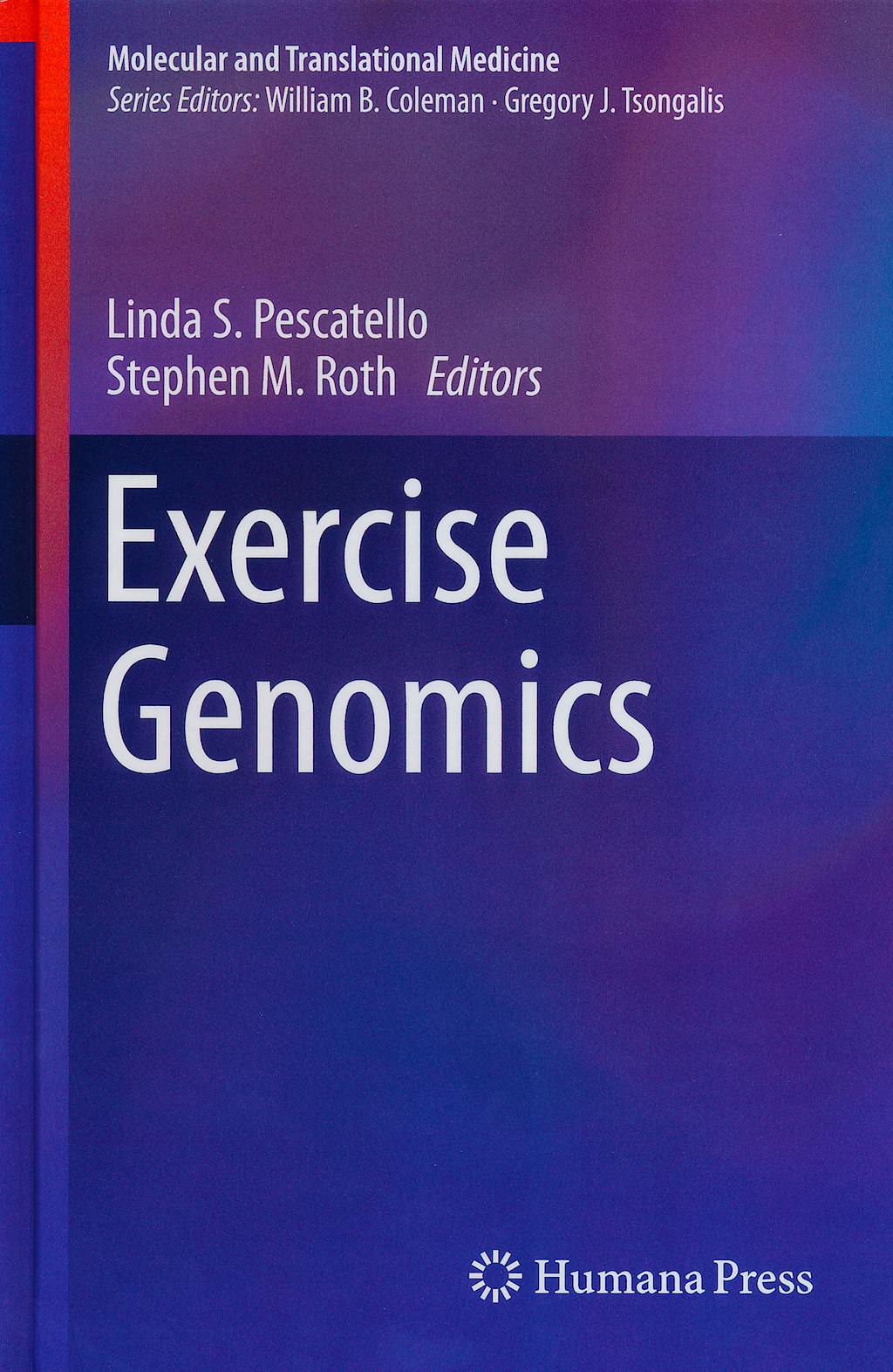 Portada del libro 9781607613541 Exercise Genomics (Molecular and Translational Medicine)