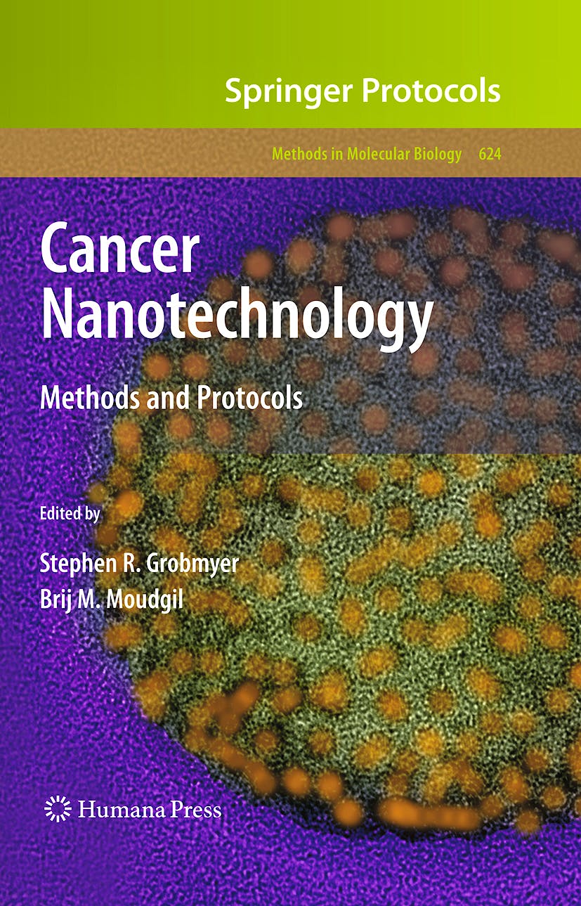 Portada del libro 9781607616085 Cancer Nanotechnology