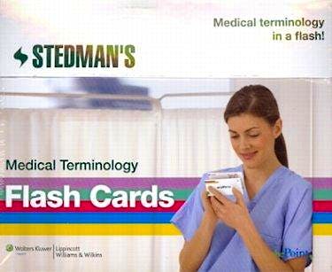 Portada del libro 9781608311781 Stedman's Medical Terminology Flash Cards