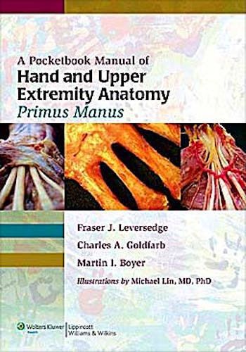 Portada del libro 9781608314669 A Pocketbook Manual of Hand and Upper Extremity Anatomy. Primus Manus