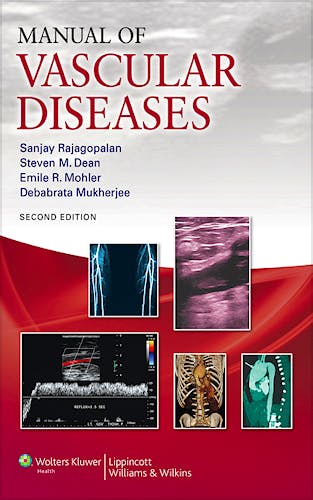Portada del libro 9781609134228 Manual of Vascular Diseases