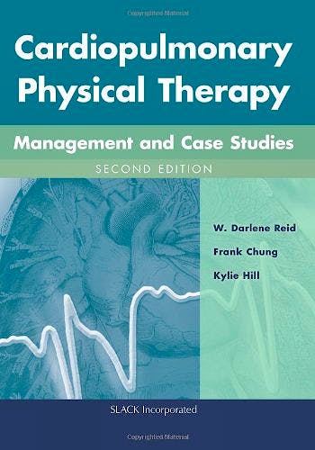 Portada del libro 9781617110290 Cardiopulmonary Physical Therapy. Management and Case Studies