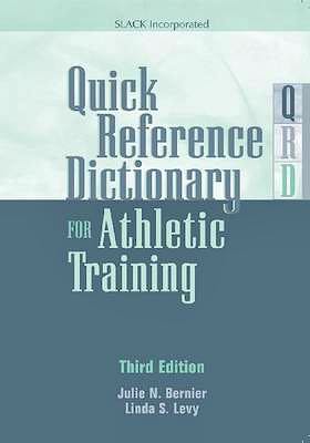 Portada del libro 9781617110689 Quick Reference Dictionary for Athletic Training