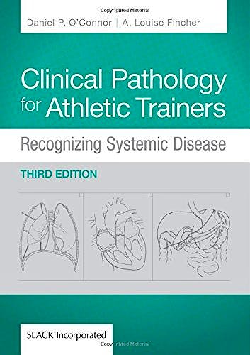Portada del libro 9781617110917 Clinical Pathology for Athletic Trainers. Recognizing Systemic Disease