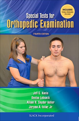 Portada del libro 9781617119828 Special Tests for Orthopedic Examination