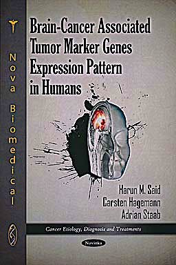 Portada del libro 9781617280115 Brain-Cancer Associated Tumor Marker Genes Expression Pattern in Humans