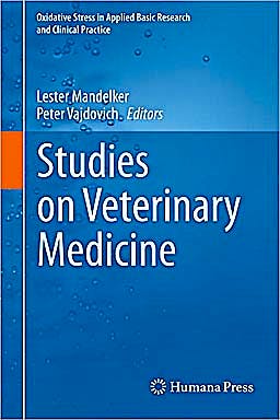 Portada del libro 9781617790706 Studies on Veterinary Medicine (Oxidative Stress in Applied Basic Research and Clinical Practice)
