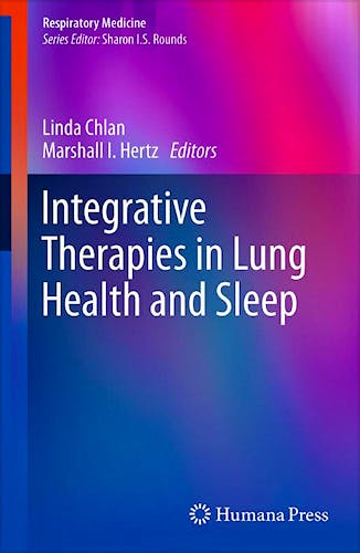 Portada del libro 9781617795787 Integrative Therapies in Lung Health and Sleep (Respiratory Medicine) (Hardcover)
