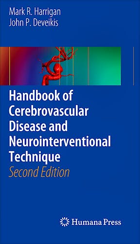 Portada del libro 9781617799457 Handbook of Cerebrovascular Disease and Neurointerventional Technique (Contemporary Medical Imaging, Vol. 1)