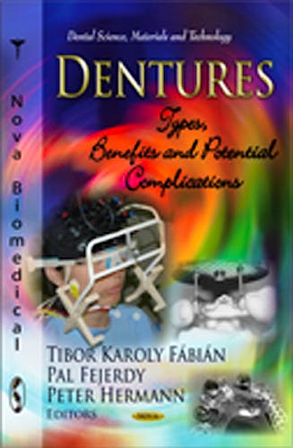 Portada del libro 9781619422803 Dentures. Types, Benefits and Potential Complications