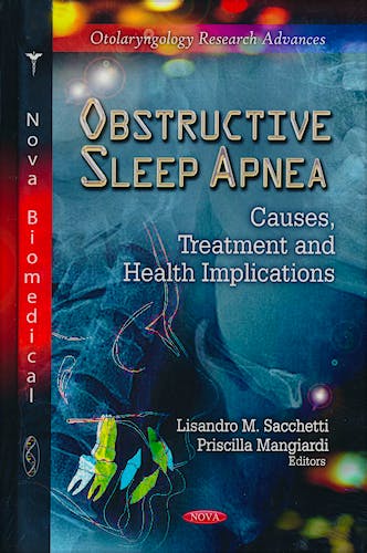 Portada del libro 9781619426764 Obstructive Sleep Apnea: Causes, Treatment and Health Implications