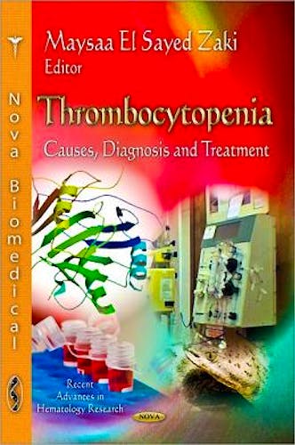 Portada del libro 9781619428027 Thrombocytopenia: Causes, Diagnosis and Treatment