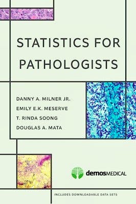 Portada del libro 9781620700921 Statistics for Pathologists