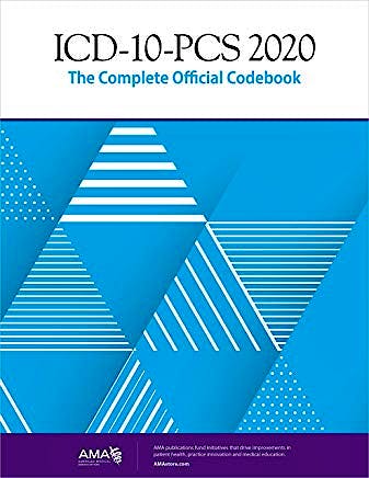Portada del libro 9781622029266 ICD-10-PCS 2020 The Complete Official Codebook (Softcover)