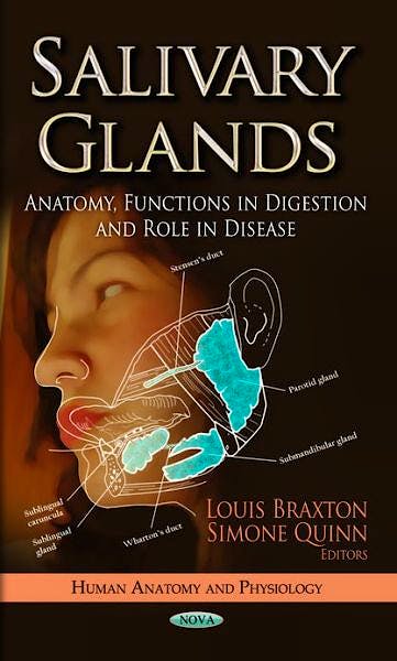 Portada del libro 9781624175329 Salivary Glands. Anatomy, Functions in Digestion and Role in Disease