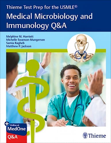 Portada del libro 9781626233829 Medical Microbiology and Immunology Q&A (Thieme Test Prep for the USMLE)