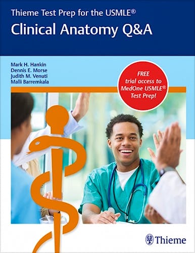 Portada del libro 9781626234215 Clinical Anatomy Q&A (Thieme Test Prep for the USMLE)