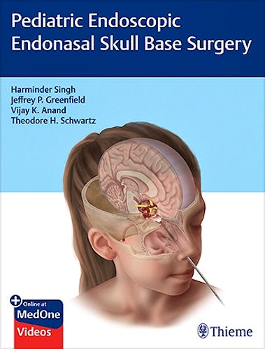 Portada del libro 9781626235014 Pediatric Endoscopic Endonasal Skull Base Surgery
