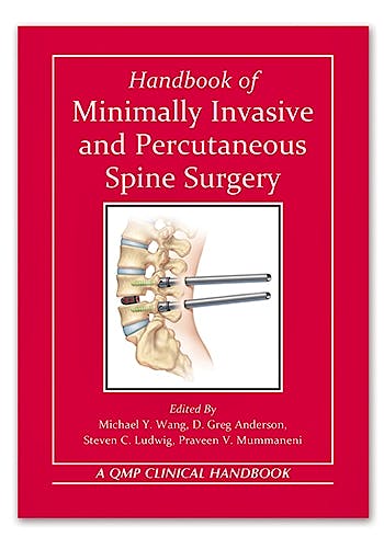 Portada del libro 9781626235885 Handbook of Minimally Invasive and Percutaneous Spine Surgery