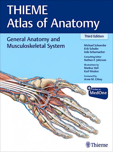 Portada del libro 9781626237186 THIEME Atlas of Anatomy, Vol. 1: General Anatomy and and Musculoskeletal System