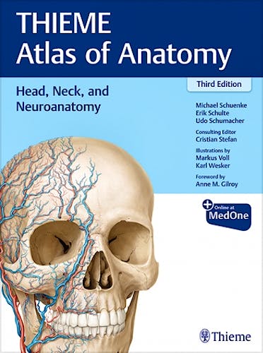 Portada del libro 9781626237223 THIEME Atlas of Anatomy, Vol. 3: Head, Neck, and Neuroanatomy