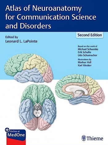 Portada del libro 9781626238756 Atlas of Neuroanatomy for Communication Science and Disorders + Online at MedOne