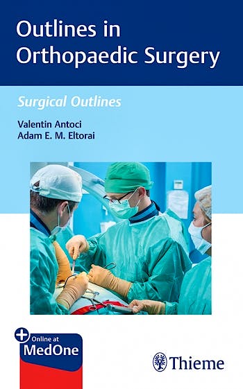 Portada del libro 9781626238992 Outlines In Orthopaedic Surgery. Surgical Outlines + Online at MedOne