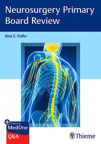 Portada del libro 9781626239272 Neurosurgery Primary Board Review + Online at MedOne