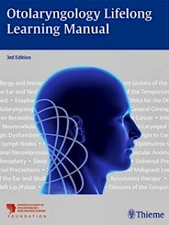 Portada del libro 9781626239753 Otolaryngology Lifelong Learning Manual